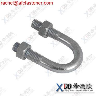 Monel400 u-bolts for pipe stainless steel