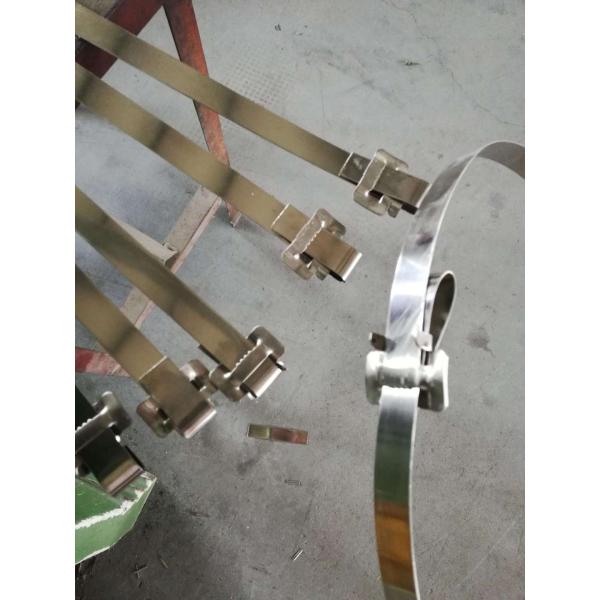 Длина 30м/50м Горячая продажа SS 201/304 Пластиковая коробка Регулируемая лента из нержавеющей стали