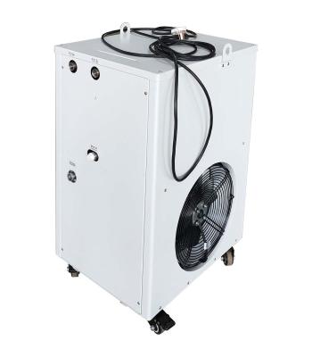 Compact Laser Chiller Unit 1HP 2528 Kcal/Hr Cooling Capacity 0.75KW Compressor Power