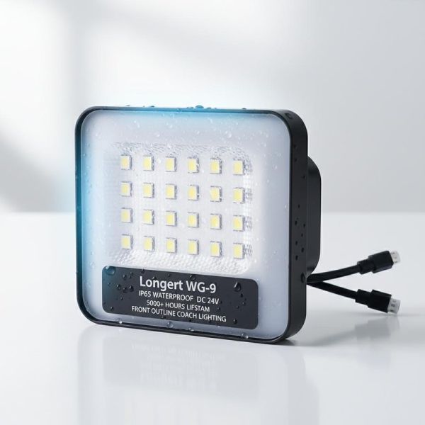 4114-00003 Plastic Square LED Bus Light IP65 Waterproof DC 24V