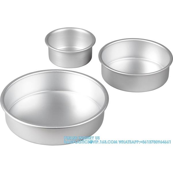 Factory Oem Original Cake Molds Baking Tools Cake Pans set Aluminum Round Cake Pans, 3-Piece Set with 8-Inch, 6-Inch
