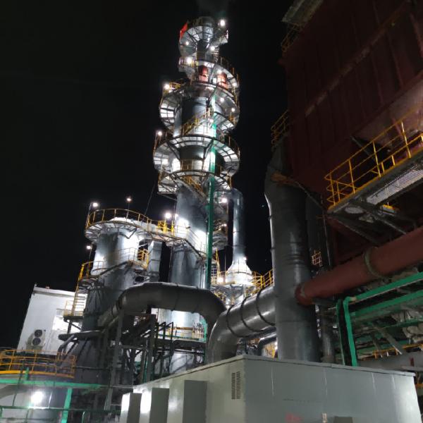 Single Ash Hopper Waste Gas Treatment System OEM Dust Collection Equipment