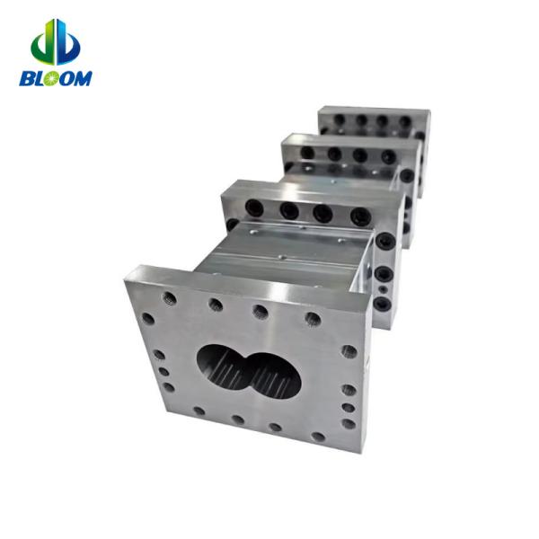 Barril de doble husillo de aleación de níquel para extrusión de plástico PEEK