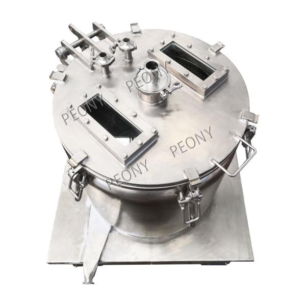 Tipo industrial centrifugador da cesta da extração do óleo de CBD da extração do cannabis do centrifugador