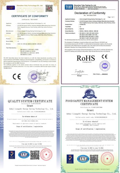 Capacidade de armazenamento de gelo de 500 kg Máquina comercial de cubos de gelo e armazenamento de smoothies