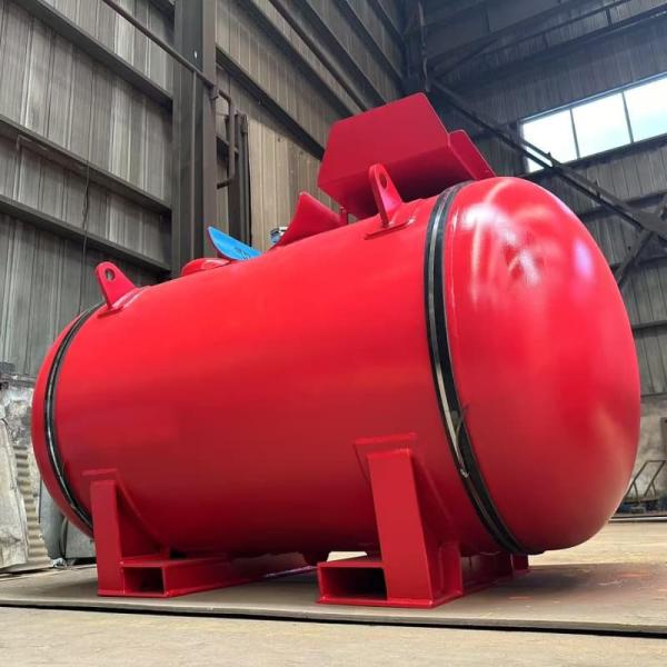4324 Kg de volume Capacité du réservoir sous pression d'eau horizontale à 20 °C