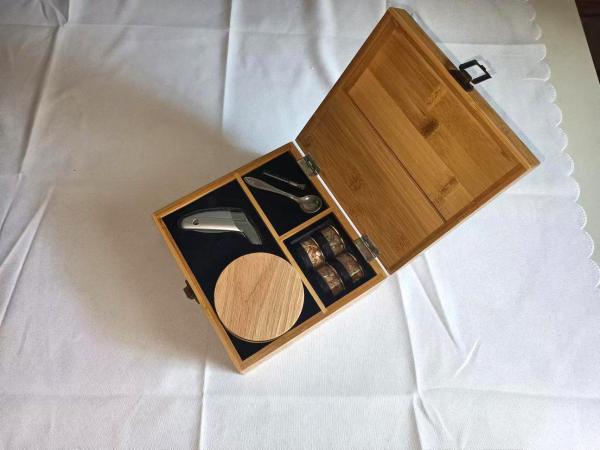 Vente chaude Kit de fumeur de cocktail Kit de fumeur de whisky Kit d'infuseur pour boire avec une torche et des copeaux de bois