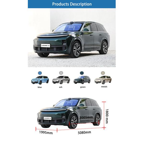 2024 Steering Sunroof Hybrid Lixiang L8 Pro Max Electric EV Cars