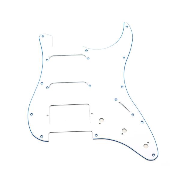 11 отверстий электрическая гитара Pickguard Белая царапина для гитары FD ST стиль аксессуары