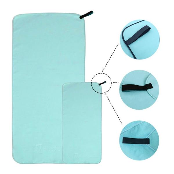 Wholesale Suede Microfiber Perfect Travel Sports Towel Custom Printed logo