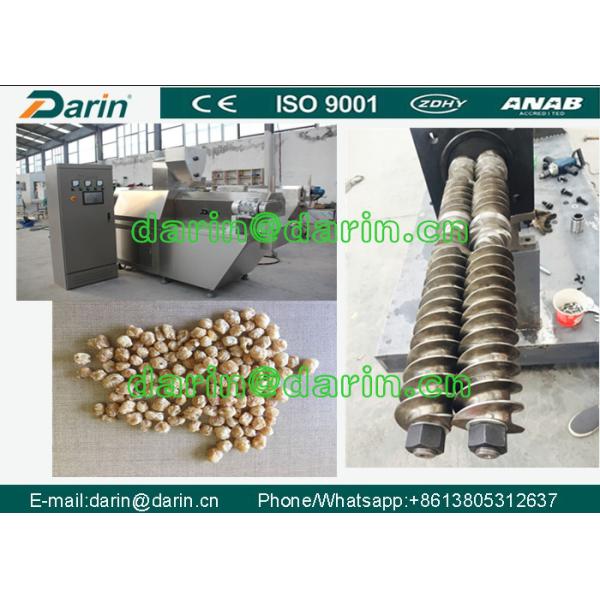 A máquina Texturized da extrusora da soja da MAQUINARIA de DARIN com CE aprovou