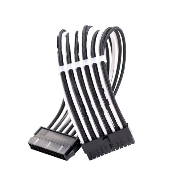 ATX 24Pin Male to Female softest extension cable Power Supply Motherboard Adapter Connector Cable Cord