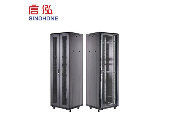 Reliability Fiber Optic Cabinet Welded Steel Frame For Wide Area Network