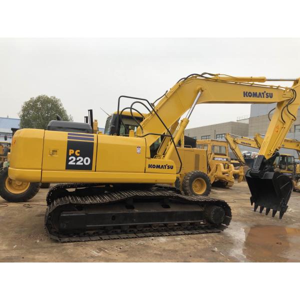 5km/H 125Kw 2013 Year PC220-7 Used Komatsu Excavator