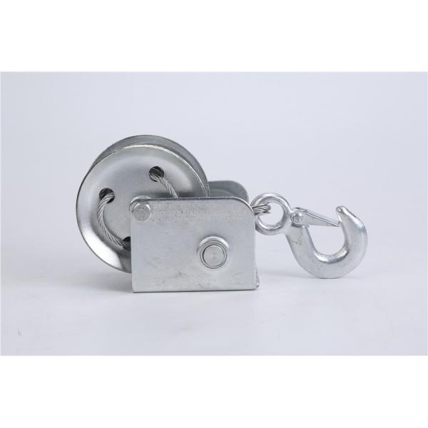600lbs Portable Manual Heavy Steel Cable Hand Crank Boat Cable Winch