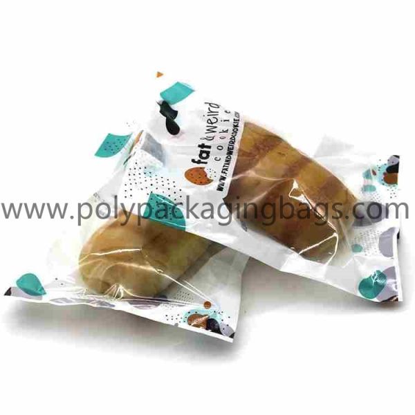 LDPE Heat Seal Snack Food Cookie Ziplock Bag With Logo