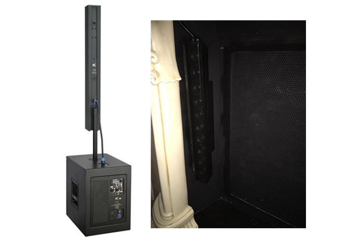 Small Church Sound Systems Pro Dsp Processor , Column Speaker System