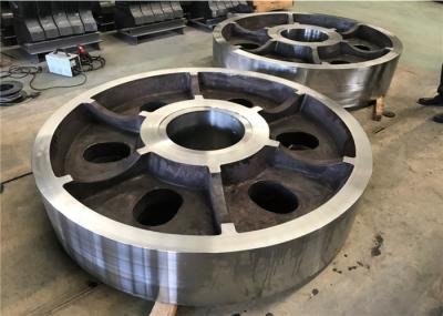 Vacuum Casting Process Alloy Steel Casting Parts Alloy Steel Wheels For Port Machine