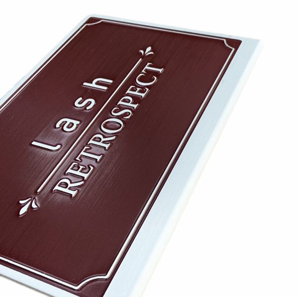 Wear Resistant Metal Desk Name Plate Lightweight Custom Aluminum Name Plates Durable