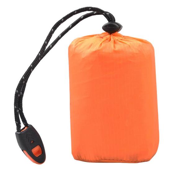 Aluminum Film Emergency Disposable Rain Ponchos Outdoor Hiking Accessories Rainwear Blankets
