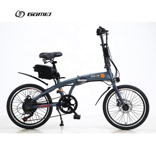 Lightweight and Portable Electric City Bicycle with High Capacity Battery Foldable