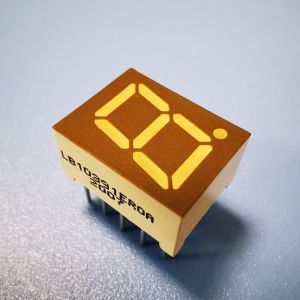 LED Display Super Bright Red Single Digit 0.39inch 7 Segment Common Cathode for Instrument Panel