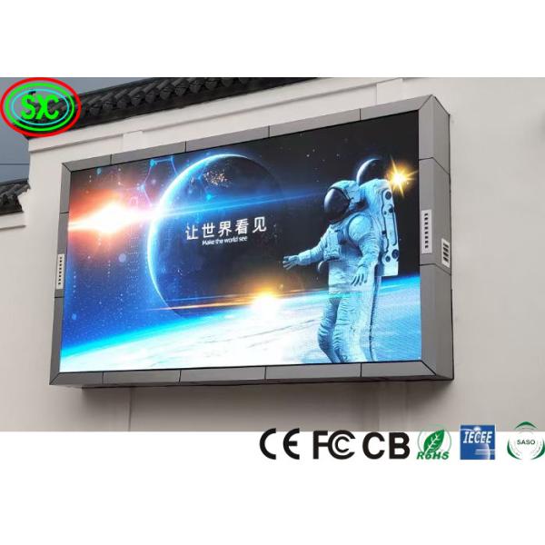 P6 Outdoor Full Color LED Display Screen Customized Easy Installation Big commercial Advertising Video Wall