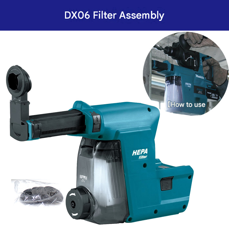 18 Li-ion Brushless Rotary Hammer DHR242z 3-Node SD5-Plus Hammer Dri11 For Concrete Masonry Wood Steel Drilling