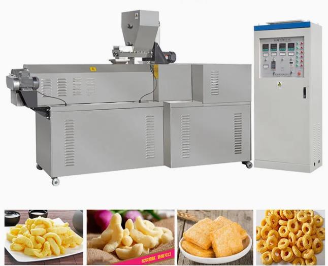 Corn Puff Extruder Machine With WEG Motor