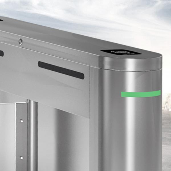 Temperature Measurement Face Recognition Turnstile With 0.3-1.5m Distance