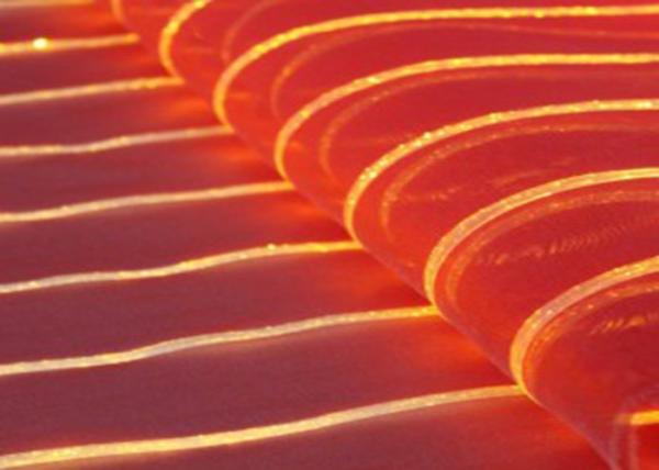 Fibra ótica clara desencapada plástica do diâmetro PMMA da fibra 0,25 de Sparcable do lado