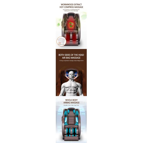 8D Recliner Genius Massage Chair Hypnotherapy  For Home Use OEM