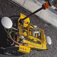 Machine de marquage routier à robot intelligent de première ligne GPS positionnement par satellite