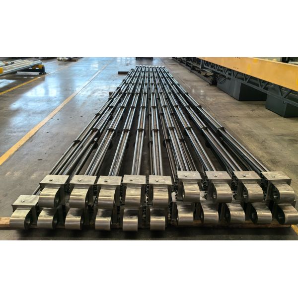 Roughness 0.05um Hydraulic Piston Rod Custom Diameter Coating  Steel Piston Rod