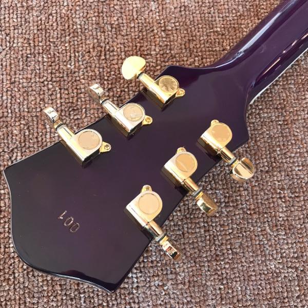 New Design CUSTOM purple electric guitar , with shell beautiful woman on body , 6 strings guitars , high quality guitar