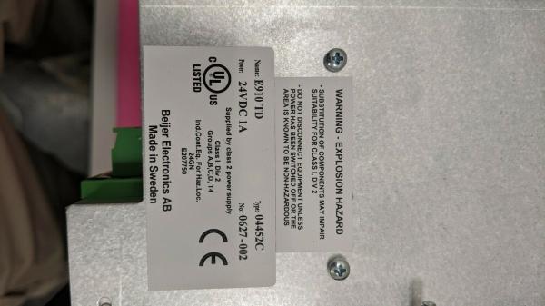 Análogo del regulador de válvula de Digitaces de la pantalla táctil de la electrónica E910TD 20mA, nueva original.