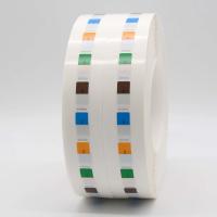 Étiquettes de câbles adhésifs 10*20-10mm Multicolore Matte Translucide Étiquette de câble en vinyle résistant à l'eau
