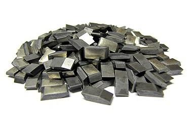 High Hardness Tungsten Carbide Saw Tips , tungsten saw blades for Rock drills