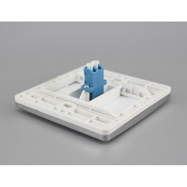 LC Duplex Fiber Optic Face Plate FTTH Fiber Optic Terminal Box