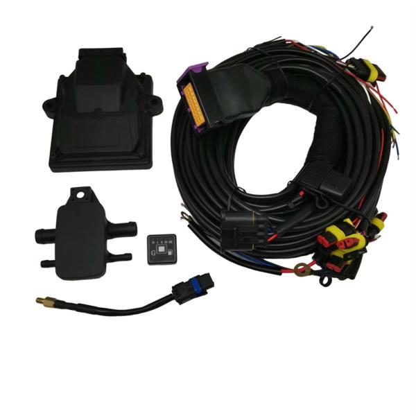 Black 3/4 Cylinder ECU Professional Testing Meets Standard For CNG/LPG Multi point Engine