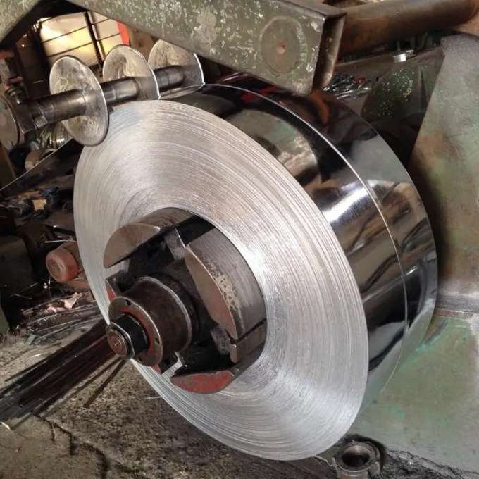 65Mn SAE1075 Carbon Metal Roofing Coil Polished Cold Rolled Spring Steel Strip