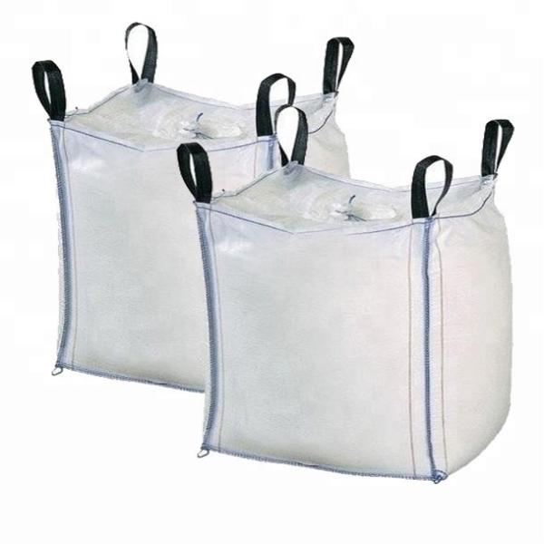 1000kg Polypropylene Woven Jumbo Bulk Bags Moisture Proof For Sugar Salt