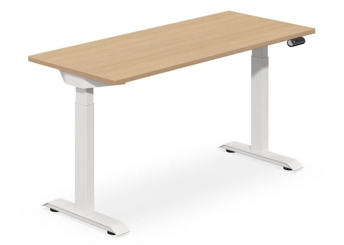 Up1 Office Adjustable Desk with 725-1215mm and 725-1270mm Height Range and Multiple Size Options