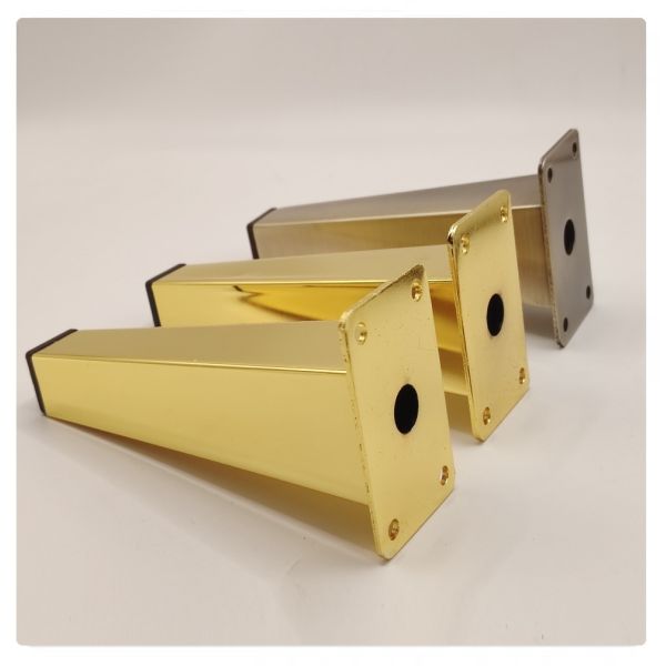 Furniture Legs Gold Modern Nightstand TV Stand Feet Steel Metal Furniture Bed Cabinet Sofa Legs