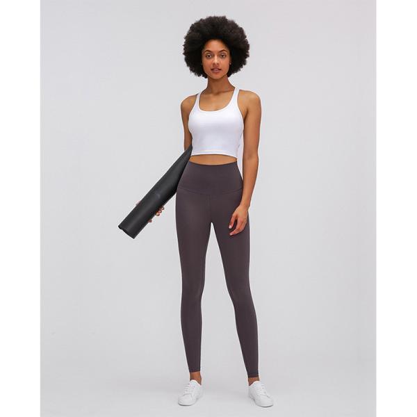 Athletic Gym Tummy Control Pocket Yoga Pants Leggings Naked Feel Active Stretch