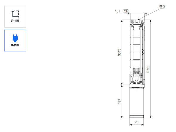 Grundfos Submersible Water Pumps Irrigation Drinking Water Use Deep Well Submersible Borehole Water Pump