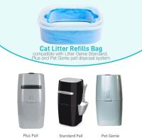 Bolsas de recarga para basura de gatos Baldes de eliminación de recarga de 4,5 m Caja de recarga de basura de gato Caja de recarga de basura de gato