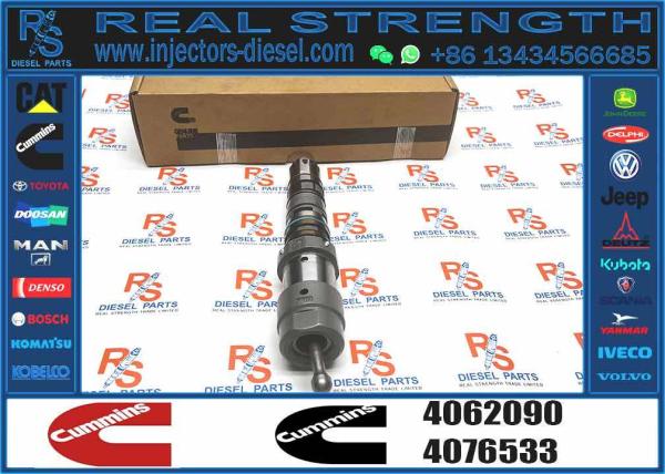 Nuevas piezas de inyector de combustible para maquinaria de construcción para diésel QSK23 compatibles con CUMMINS Diesel 4062090 4077076 3766446