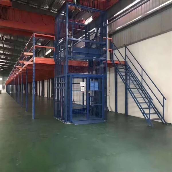 Serviceability Mezzanine Floors Racking System For Warehouse Storage Q235 Raw Material