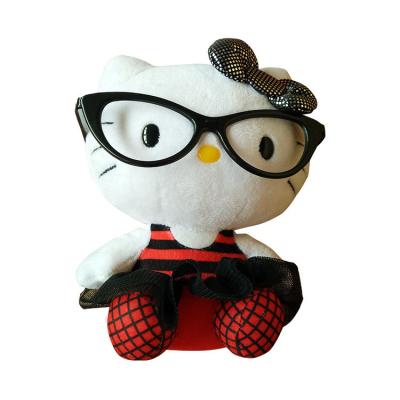 Brinquedos do luxuoso de Kitty Stuff Toy Stuffed Animal dos vidros olá!